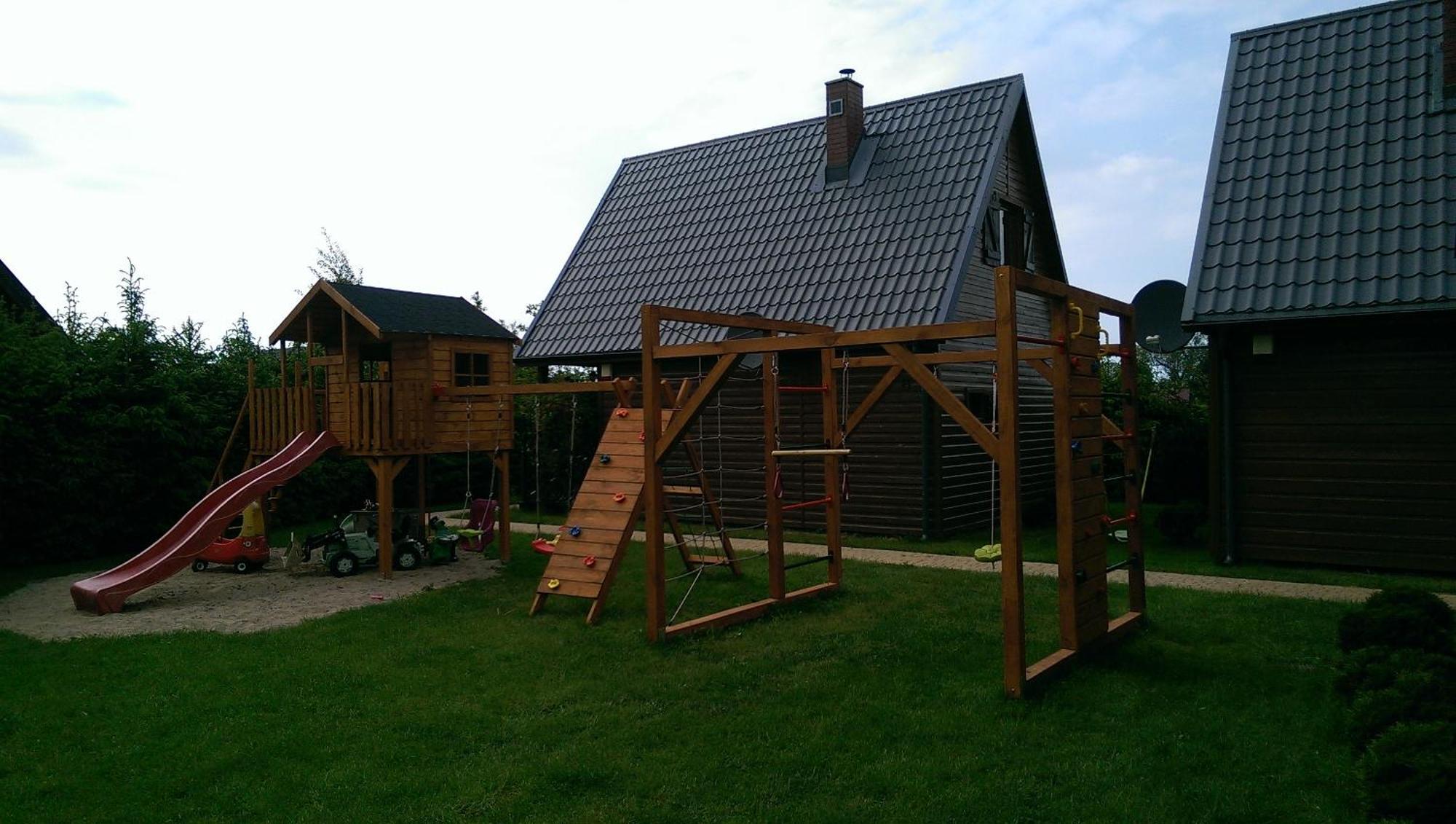 Caloroczne Domki Nad Morzem I Jeziorem Jezierzany Luaran gambar