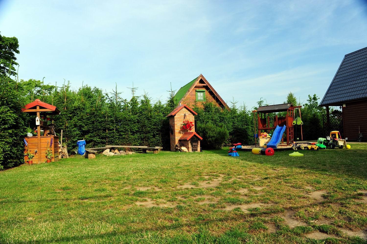 Caloroczne Domki Nad Morzem I Jeziorem Jezierzany Luaran gambar